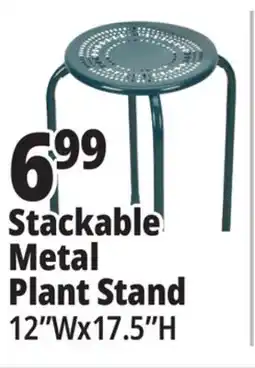 Ocean State Job Lot Stackable Metal Plant Stand offer