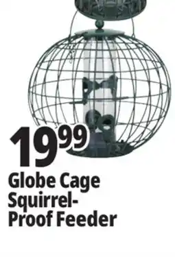 Ocean State Job Lot Yankee Trader Globe Cage Squirrel Proof Bird Feeder offer