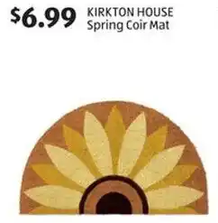 Aldi KIRKTON HOUSE Spring Coir Mat offer