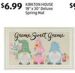 Aldi KIRKTON HOUSE 18" x 30" Deluxe Spring Mat offer