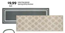 Aldi KIRKTON HOUSE Spring Utility Runner offer