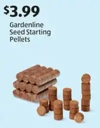 Aldi Gardenline Seed Starting Pellets offer