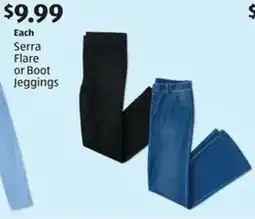 Aldi Serra Flare or Boot Jeggings offer