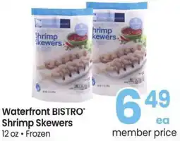 Albertsons Waterfront BISTRO Shrimp Skewers offer