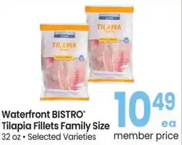 Albertsons Waterfront BISTRO Tilapia Fillets Family Size offer