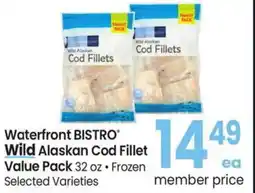 Albertsons Waterfront BISTRO Wild Alaskan Cod Fillet offer