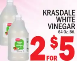 C Town KRASDALE WHITE VINEGAR offer