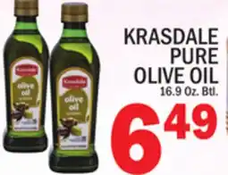 C Town KRASDALE PURE OLIVE OIL offer