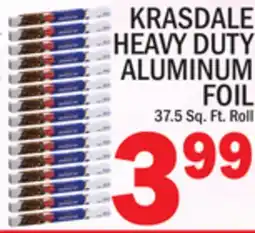 C Town KRASDALE HEAVY DUTY ALUMINUM FOIL offer