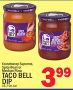 C Town TACO BELL DIP offer