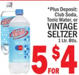 C Town VINTAGE SELTZER offer