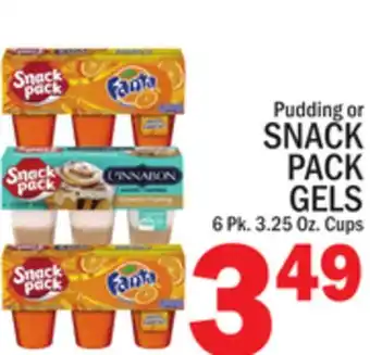 C Town SNACK PACK GELS offer