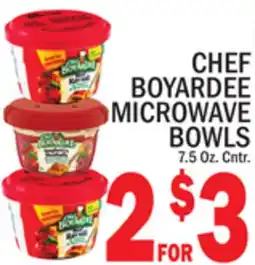 C Town CHEF BOYARDEE MICROWAVE BOWLS offer