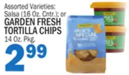 C Town GARDEN FRESH TORTILLA CHIPS 14 Oz. Pkg offer