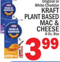 C Town KRAFT PLANT BASED MAC & CHEESE offer