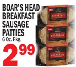 C Town BOAR'S HEAD BREAKFAST SAUSAGE offer