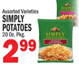 C Town SIMPLY POTATOES offer