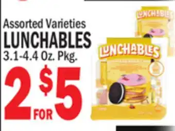 C Town LUNCHABLES offer