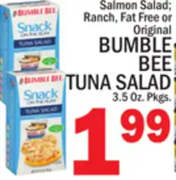 C Town BUMBLE BEE TUNA SALAD offer