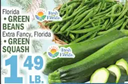 C Town •GREEN BEANS Extra Fancy, Florida •GREEN SQUASH offer