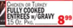 C Town FULLY COOKED ENTREES w/GRAVY offer