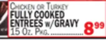 C Town FULLY COOKED ENTREES w/GRAVY offer