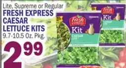 C Town FRESH EXPRESS CAESAR LETTUCE KITS offer