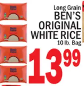 C Town BEN'S ORIGINAL WHITE RICE offer