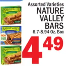 C Town NATURE VALLEY BARS offer