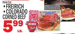 C Town FREIRICH, COLORADO CORNED BEEF offer