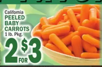 C Town PEELED BABY CARROTS offer