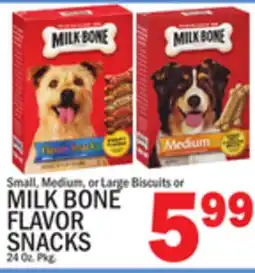 C Town MILK BONE FLAVOR SNACKS offer