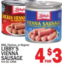 C Town LIBBY'S VIENNA SAUSAGE offer