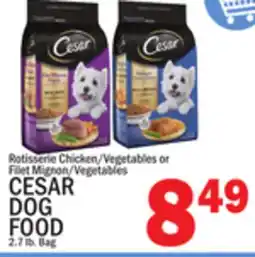 C Town CESAR DOG FOOD offer