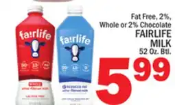 C Town FAIRLIFE MILK offer