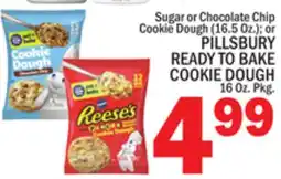 C Town PILLSBURY READY TO BAKE COOKIE DOUGH 16 Oz. Pkg offer