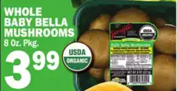 C Town WHOLE BABY BELLA MUSHROOMS offer