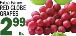 C Town RED GLOBE GRAPES offer