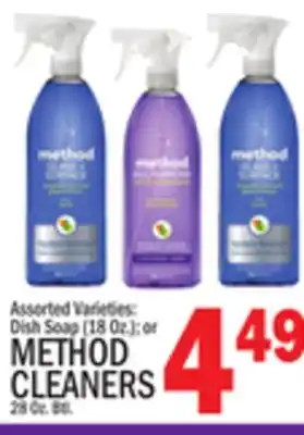 C Town METHOD CLEANERS 28 Oz. Btl offer