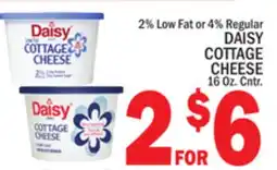 C Town DAISY COTTAGE CHEESE offer