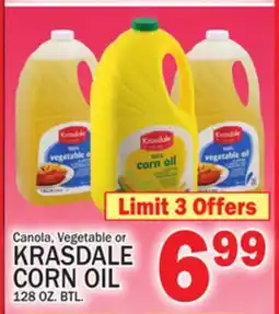 C Town KRASDALE CORN OIL offer