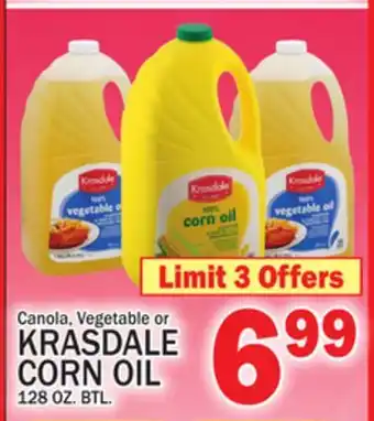 C Town KRASDALE CORN OIL offer