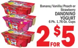 C Town DANONINO YOGURT offer