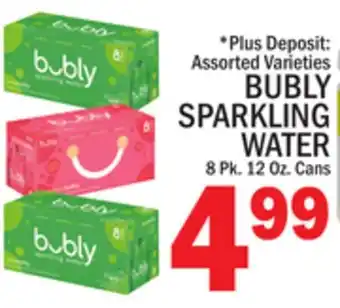 C Town BUBLY SPARKLING WATER offer