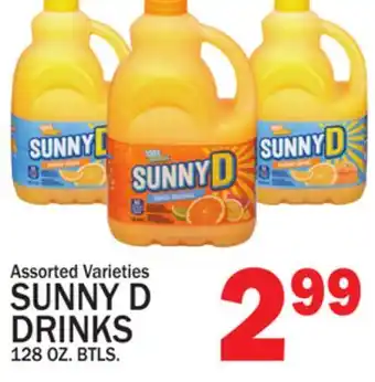 C Town SUNNY D DRINKS offer