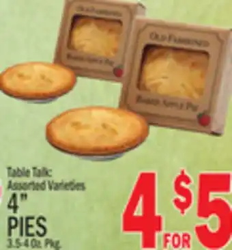 C Town Table Talk 4 PIES offer