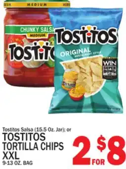 C Town TOSTITOS TORTILLA CHIPS XXL offer