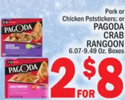 C Town PAGODA CRAB RANGOON offer