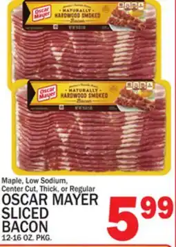 C Town OSCAR MAYER SLICED BACON offer