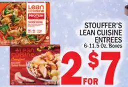 C Town STOUFFER'S LEAN CUISINE ENTREES offer